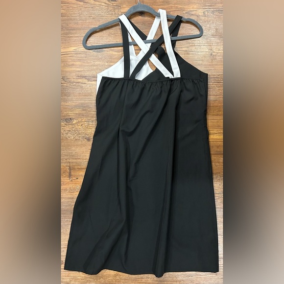 SALANTA/Shein Elegant Black and White Women's Dress size Medium - Picture 6 of 8